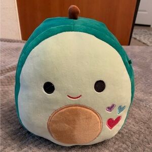 Squishmallow Avocado the Austin 12" Plush Green Valentines Day Hearts Love Fruit